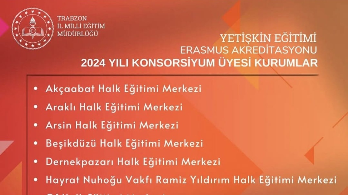 2024 ERASMUS AKREDİTASYONU KAPSAMINDA KONSORSİYUMA KATILMAYA HAK KAZANDIK